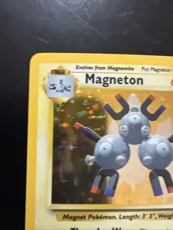 Pokemon TCG Magneton Base Set 9/102 Holo 1999-2000 Wizards Base Set Holo Rare - Image 2
