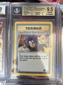 Pokemon 10x Graded Slab Lot All Celebrations 25th Anniversary Beckett Lot#12 - Image 3