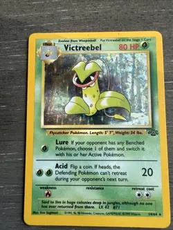 1999 Pokemon TCG Victreebel Holo Rare Unlimited Jungle 14/64 - Image 1