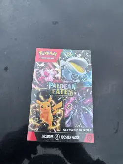 Pokemon Scarlet & Violet Paldean Fates Booster Bundle Sealed - Image 1