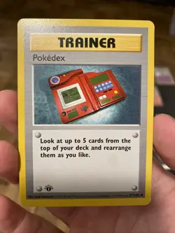 Pokedex - 87/102 - Uncommon - 1st Edition LP, English Pokemon Base Set - Image 1