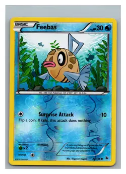 XY - Flashfire #22/106 Feebas Pokemon Reverse Holo - Image 1