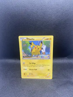 Pikachu 20/108 Build-a-Bear Stamped Promo Pokemon English Non Holo 2016 - Image 1