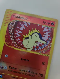 Cyndaquil Reverse Holo 105/165 Pokemon Expedition NM - Image 3