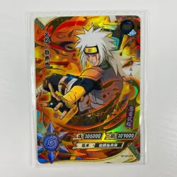 KaYou Naruto TCG CCG Rare official Trading Card Jiraiya SSP NR-MR-038 8.6 - Image 3