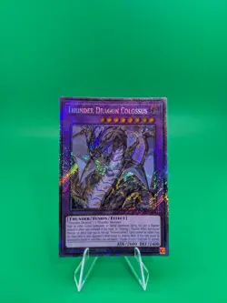 Yu-Gi-Oh! Thunder Dragon Colossus RA03-EN036 Platinum Secret Rare - Image 2