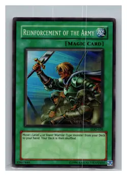 #LOD-028 Reinforcement of the Army - Super Rare - Unlimited - Foil - Image 1