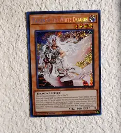Fallen of the White Dragon 1st Edition Secret Rare BPRO-EN024 Yu-Gi-Oh TCG NM/M - Image 1