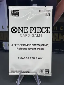 One Piece Card Game A Fish Of Divine Speed (OP-11) Release Event Pack - Image 1
