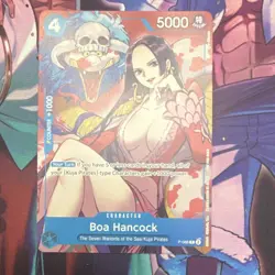 Namco Boa Hancock P-066 One Piece Promotion Cards Character Promo 4/5000 - Image 1