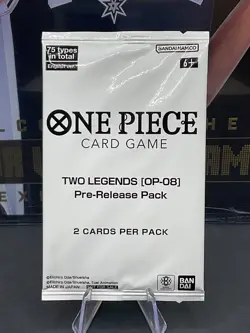 One Piece Card Game Two Legends (OP-08) Pre-Release Pack - Image 1