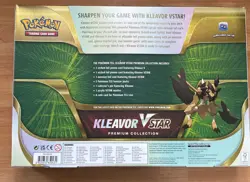 Kleavor VSTAR Premium Collection Pokemon TCG Sword & Shield New & Sealed - Image 3