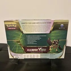 Kleavor VSTAR Premium Collection Pokemon TCG Sword & Shield New & Sealed - Image 2