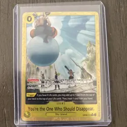 One Piece TCG OP06-115 Alt Art PRB-02 You're the One Who Should Disappear NM Eng - Image 1