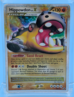 Hippowdon Lv.X 107/111 Holo - Ultra Rare - Pokemon Rising Rivals - HP - See Vid - Image 1
