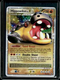 2009 Pokemon Platinum Rising Rivals Hippowdon LV.X #107/111 - Image 1