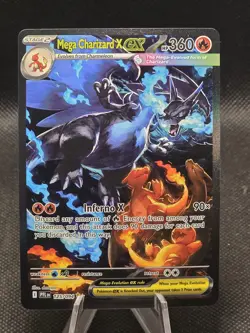 Pokemon Phantasmal Flames 125/094 MEGA CHARIZARD X ex SIR PSA 10 WORTHY!! - Image 1