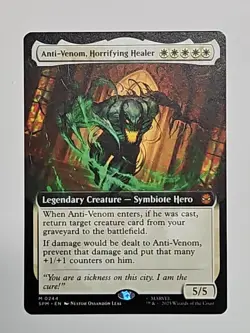 MTG Marvel's Spiderman Anti-Venom, Horrifying Healer Extended Art Non-foil M 244 - Image 1