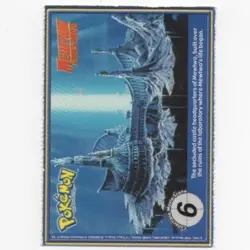 SEEL #86 POKEMON POKE TRIVIA CARD BURGER KING MEWTWO STRIKES BACK PROMO RARE - Image 2