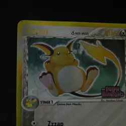 Pokemon Card - Raichu (Delta Species) EX Holon Phantoms 15/110 Holo Rare - LP - Image 2