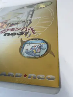 Pokemon TCG Neo Genesis Premium File 1 Complete (9 Card Set) Japanese Vintage - Image 4