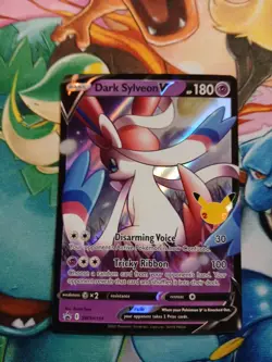 Dark Sylveon V SWSH134 SWSH: Sword & Shield Promo Cards Holo - Image 1