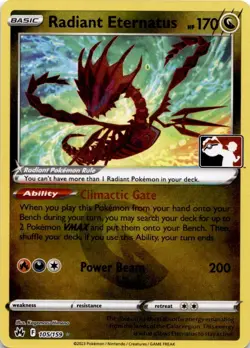 Radiant Eternatus 105/159 Prize Pack Series Cards Holo - Image 1