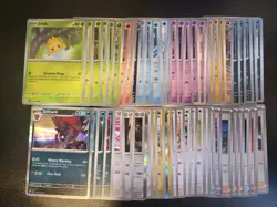 Pokemon Shrouded Fable Complete Common, Uncommon & Rare 55 Card Set - Image 1