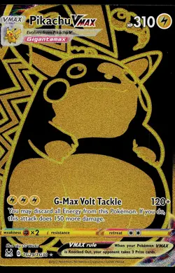 Pokemon Card - Pikachu VMAX Lost Origin TG29/TG30 Secret Rare - Image 1