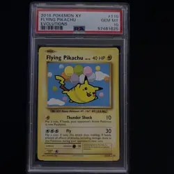 Pokemon TCG XY Evolutions 2016 Flying Pikachu Card 110/108 Rare - Image 1