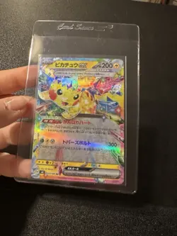 Pikachu ex RR 033/106 Japanese Pokemon Card SV8 Super Electric Breaker #1112 - Image 4