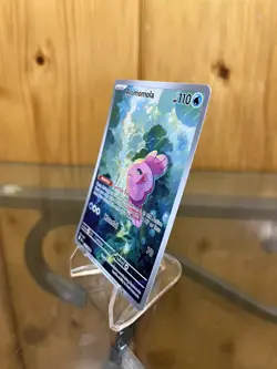 Pokemon TCG Alomomola 108/086 Illustration Rare Black Bolt English Holo Card NM - Image 2