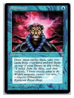 Ice Age #61 Brainstorm - MTG Card - Image 1