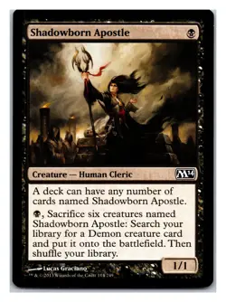 Magic 2014 (M14) #114 Shadowborn Apostle - MTG Card - Image 1
