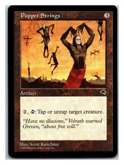 Tempest #304 Puppet Strings - MTG Card - Image 1