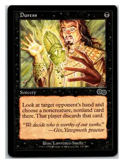 Urza's Saga #132 Duress - MTG Card - Image 1
