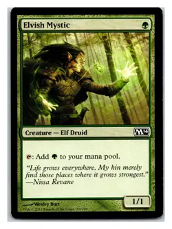 Magic 2014 (M14) #169 Elvish Mystic - MTG Card - Image 1