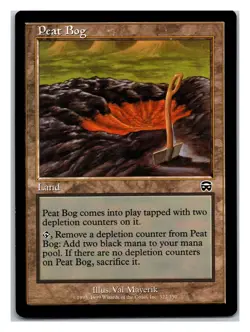 Mercadian Masques #322 Peat Bog - MTG Card - Image 1