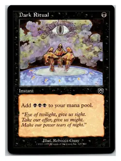 Mercadian Masques #129 Dark Ritual - MTG Card - Image 1