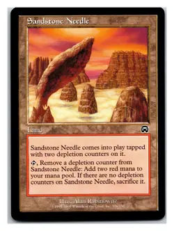 Mercadian Masques #326 Sandstone Needle - MTG Card - Image 1