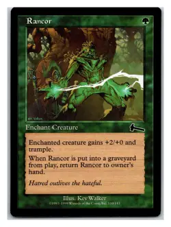 Urza's Legacy #110 Rancor - MTG Card - Image 1