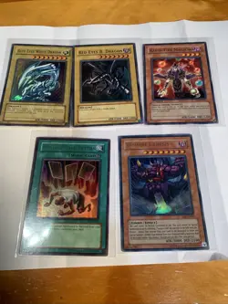 Yu-Gi-Oh! TCG Rare Card Lot - Image 1