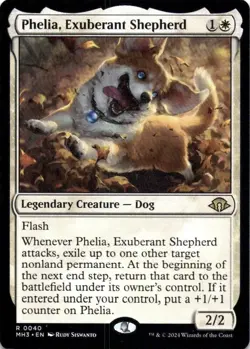 MTG Phelia, Exuberant Shepherd (40) | NM | Modern Horizons 3 {MH3} pack fresh - Image 1