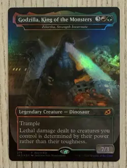 Godzilla, King of the Monsters - Zilortha, Strength Incarnate Buy-A-Box MTG 275 - Image 1