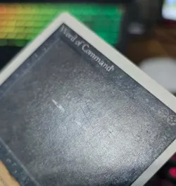 Word of Command Unlimited MTG EX- - Image 3