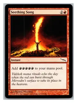 Mirrodin #104 Seething Song - Image 1