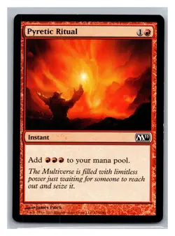 Magic 2011 (M11) #153 Pyretic Ritual - Image 1