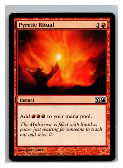 Magic 2011 (M11) #153 Pyretic Ritual - Image 1