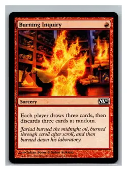 Magic 2010 (M10) #128 Burning Inquiry - Image 1