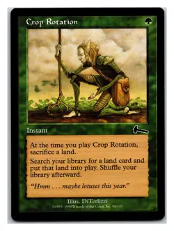 Urza's Legacy #98 Crop Rotation - Image 1